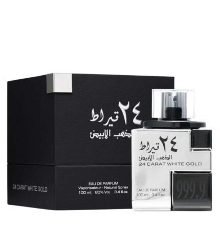 Lattafa 24 Carat White Gold