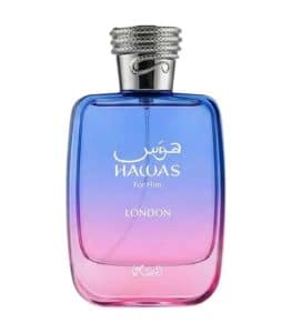 Shop Rasasi Hawas London EDP 100ML for men with premium long lasting scent and authentic quality perfume in Bangladesh
