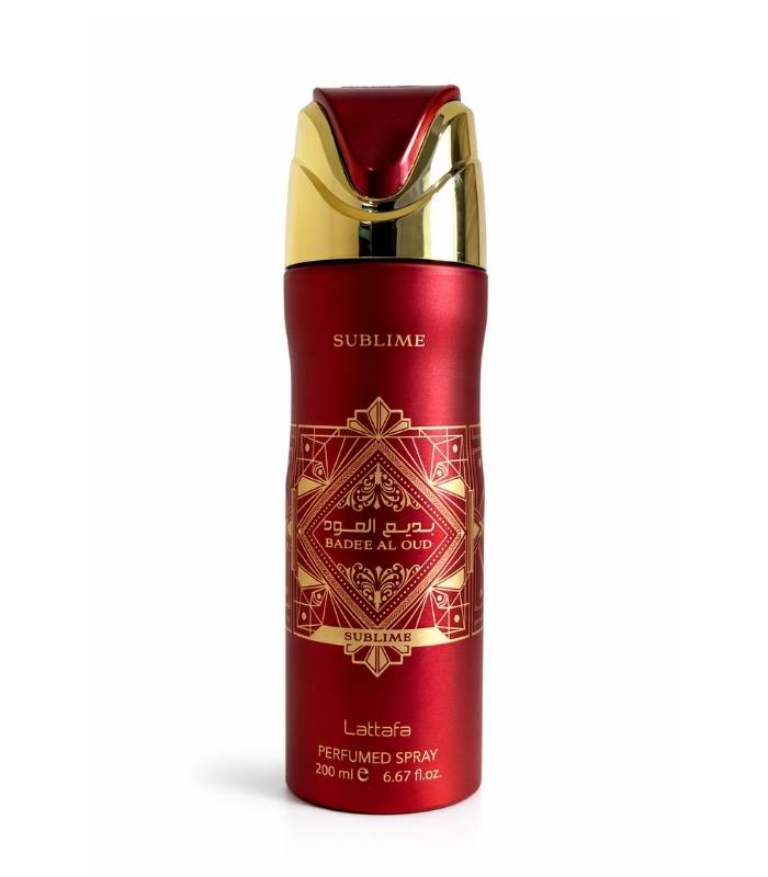 Lattafa Badee Al Oud Sublime Body Spray 200ML For Everyone Lattafa Badee Al Oud Sublime Body Spray
