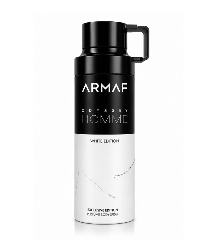 Armaf Odyssey Homme White Edition Body Spray 200ML Armaf Odyssey Homme White Edition Body Spray Price In Bangladesh