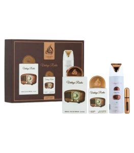Lattafa Vintage Radio Gift Set