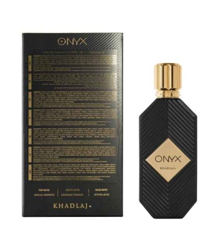 Khadlaj Onyx Gold 100ML Eau de Parfum for men and women