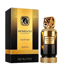Riiffs Momento Liquid Gold 100ml perfume price in Bangladesh at Scent Zone BD