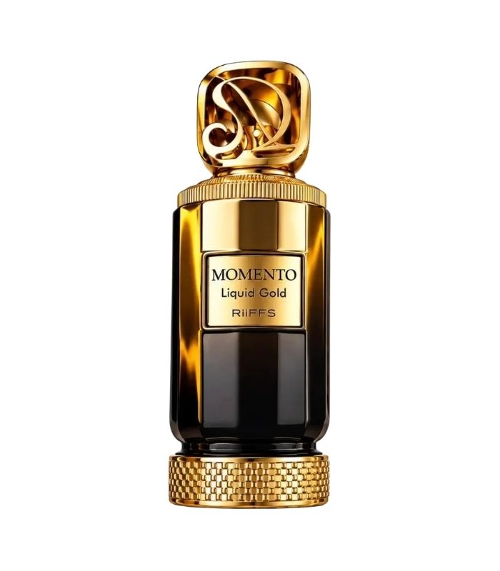 Riiffs Momento Liquid Gold Extrait de Parfum 100ml For Men Riiffs Momento Liquid Gold Extrait de Parfum 100ml bottle for men